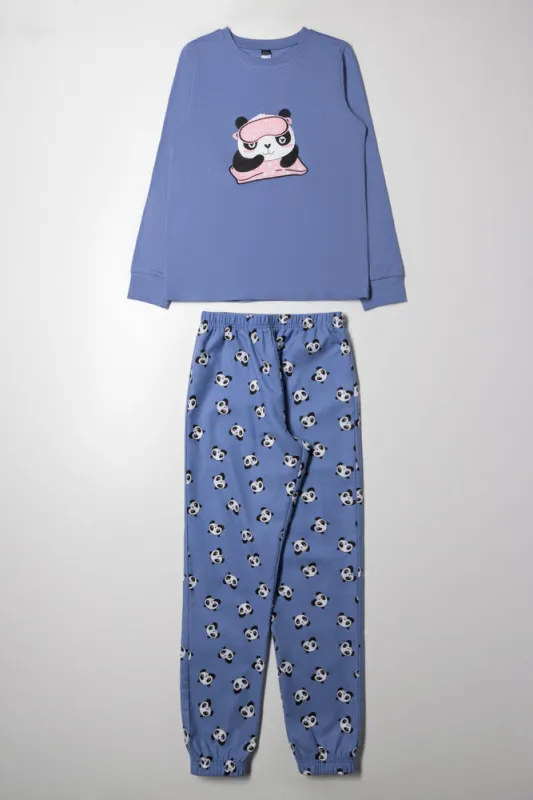 Polar Bear Pyjamas Set Blue sold by Ackermas