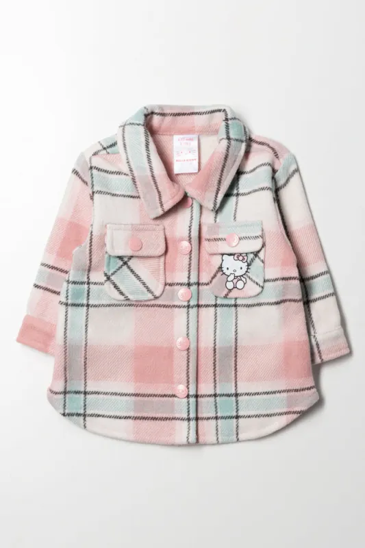 Hello Kitty Shacket Pink sold by Ackermas