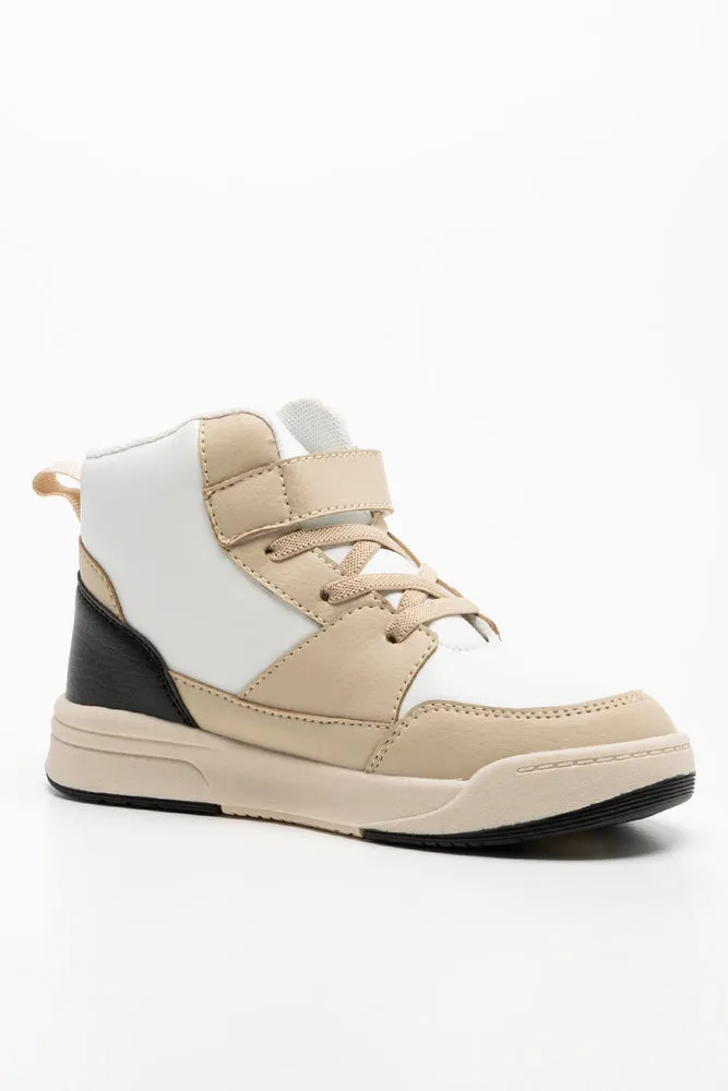 Skate High Top Sneakers Natural sold by Ackermas product image thumbnail 2