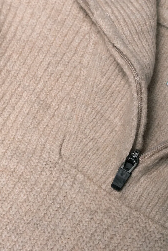 Quarter Zip Jersey Natural sold by Ackermas product image thumbnail 2