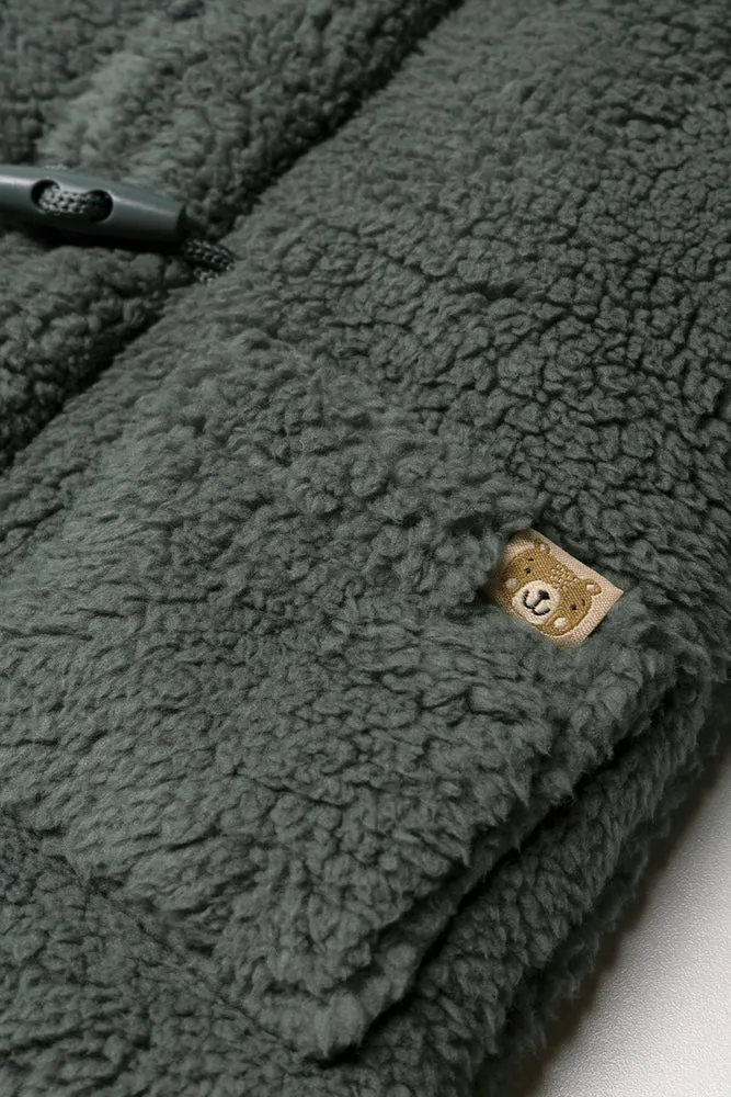 Sherpa Jacket Dark Green sold by Ackermas product image thumbnail 2