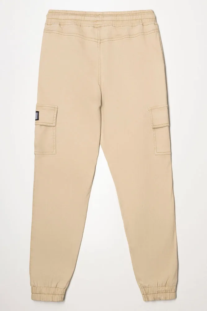 Cargo Trackpants Natural sold by Ackermas product image thumbnail 3