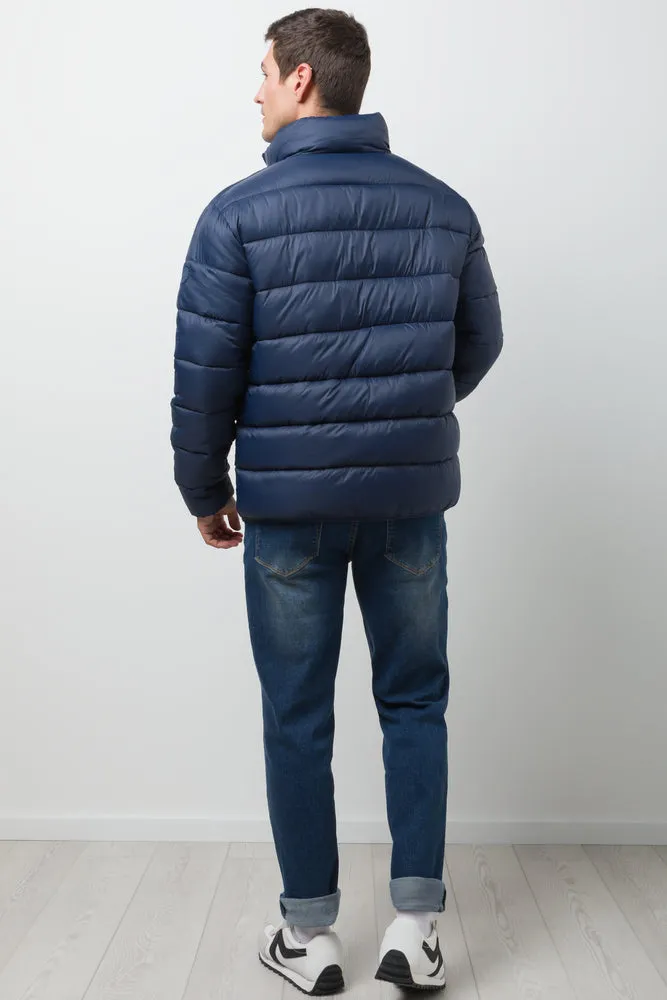 Puffer Jacket Navy sold by Ackermas product image thumbnail 3