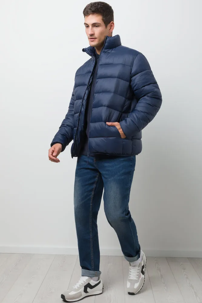 Puffer Jacket Navy sold by Ackermas product image thumbnail 2