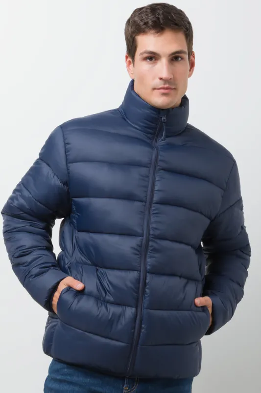 Puffer Jacket Navy sold by Ackermas