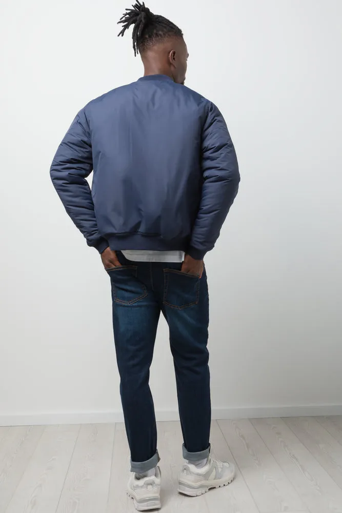 Bomber Jacket Navy sold by Ackermas product image thumbnail 3