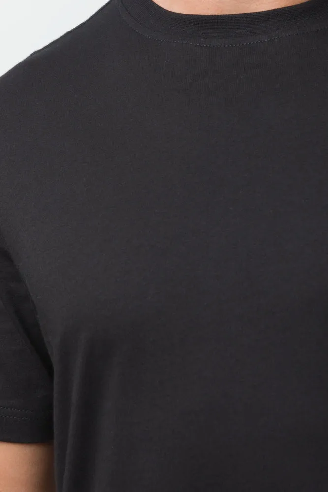 Short Sleeve T-Shirt Black sold by Ackermas product image thumbnail 4