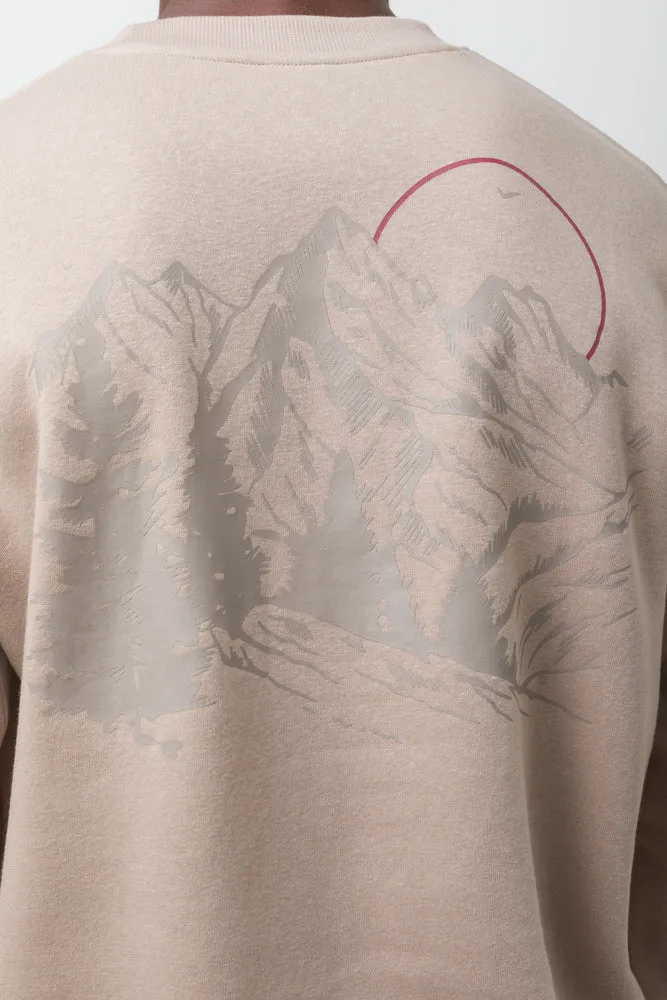 Crew Neck Tracktop Natural sold by Ackermas product image thumbnail 4