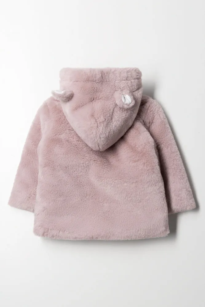 Fur Jacket Pink sold by Ackermas product image thumbnail 3