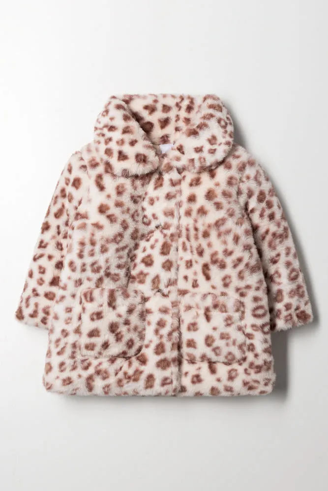 Animal Fur Coat Multi sold by Ackermas