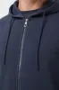 Zip Through Hooded Tracktop Navy sold by Ackermas