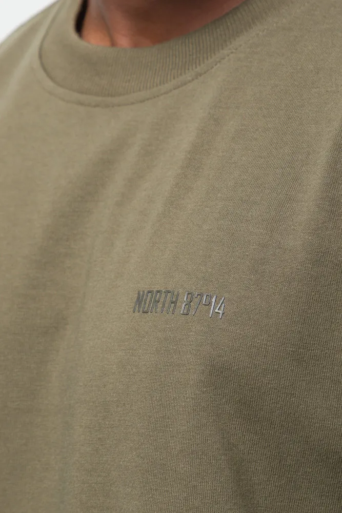 Relaxed Short Sleeve T-Shirt Green sold by Ackermas product image thumbnail 4