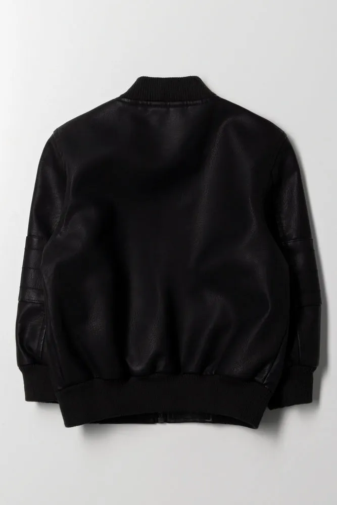 Bomber Jacket Black sold by Ackermas product image thumbnail 3