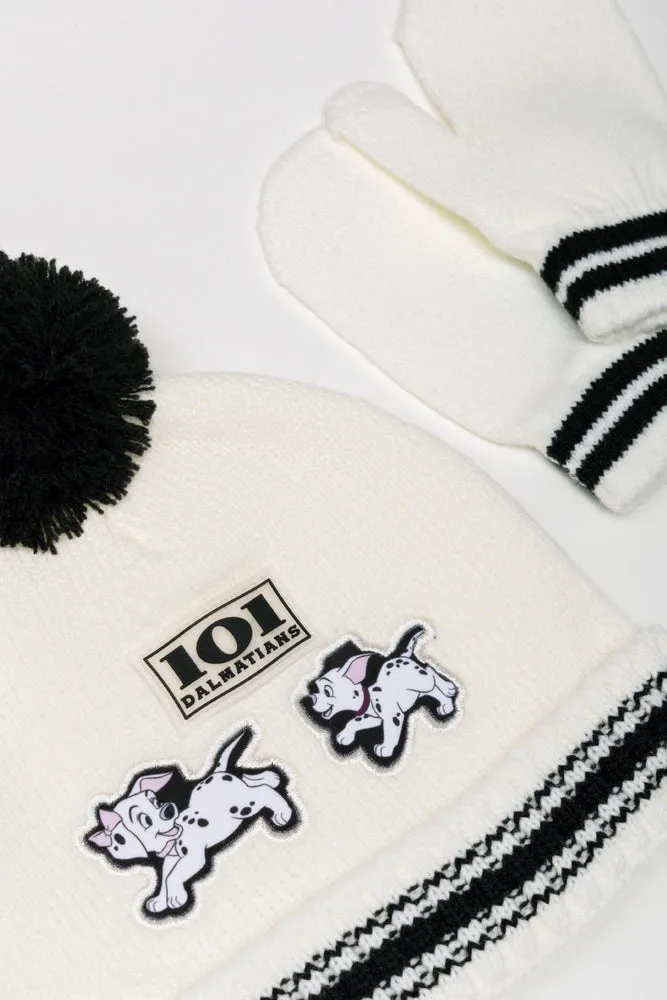 Dalmations Beanie And Gloves Set White sold by Ackermas product image thumbnail 2