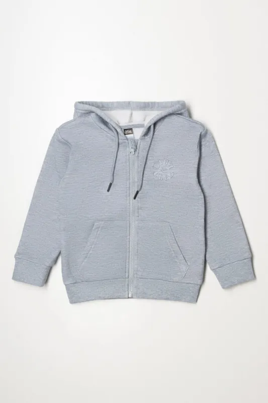 Zip Through Hooded Tracktop Grey sold by Ackermas