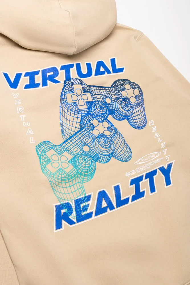 Gaming Hoodie Natural sold by Ackermas product image thumbnail 2