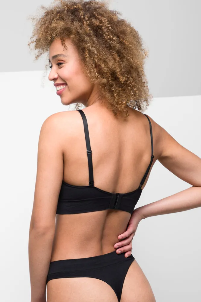 3 Pack Seam-Free Thongs Black, Grey And White sold by Ackermas product image thumbnail 4