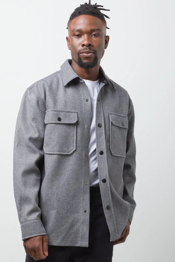 Shacket Grey sold by Ackermas