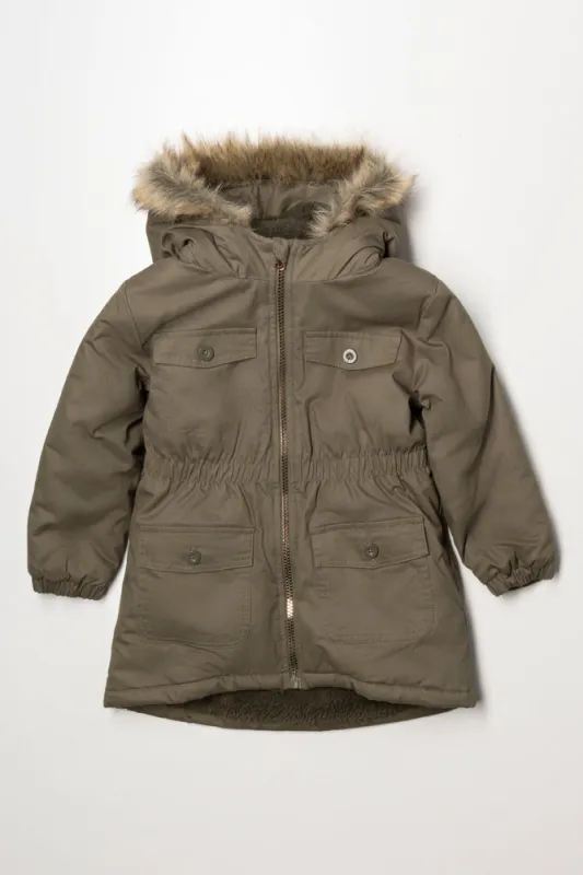 Hooded Parka Jacket Green sold by Ackermas
