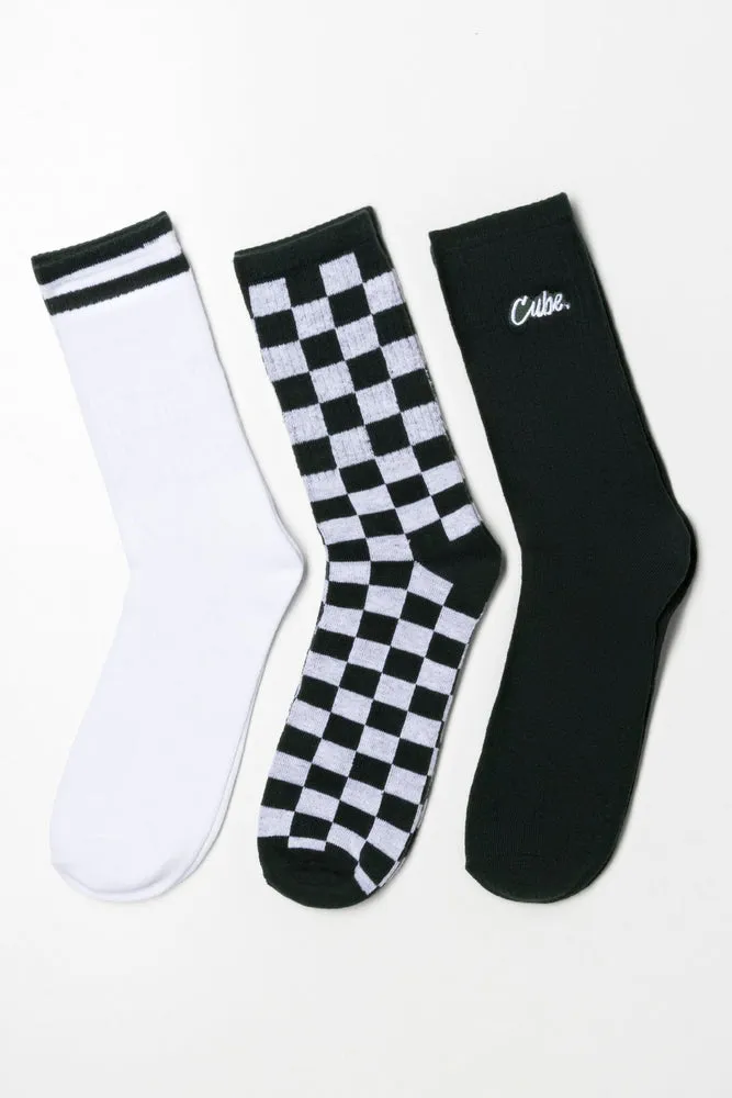 3 Pack Socks Dark Green sold by Ackermas