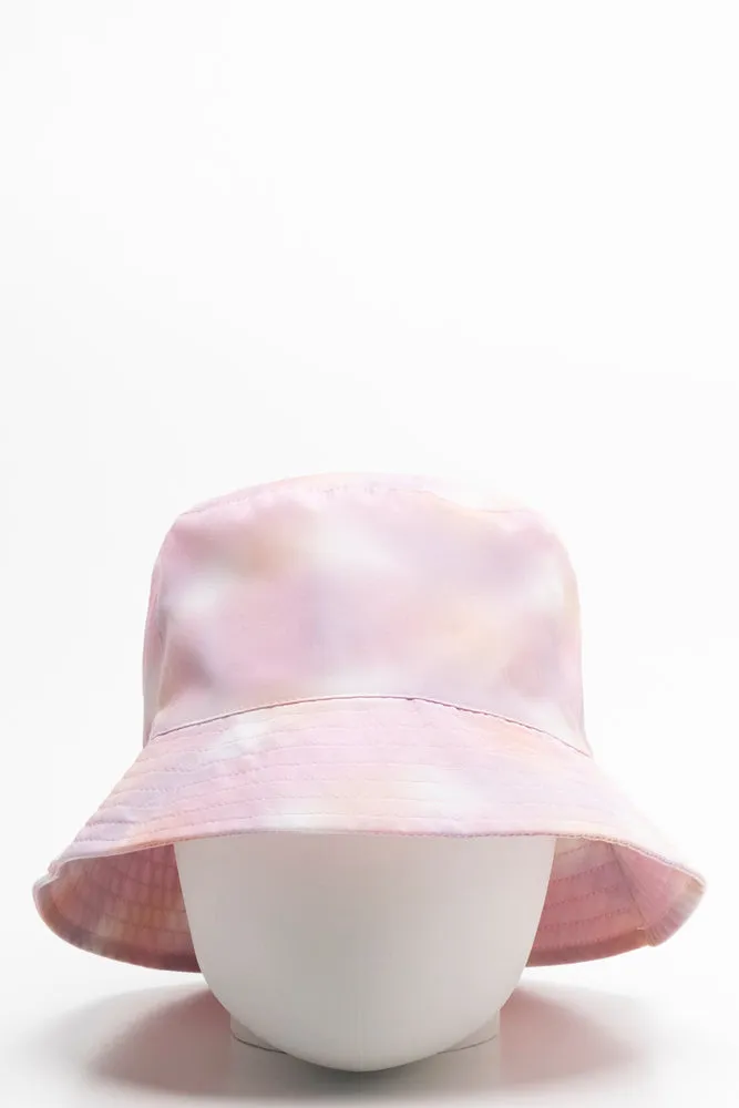 Tie Dye Bucket Hat Pink sold by Ackermas