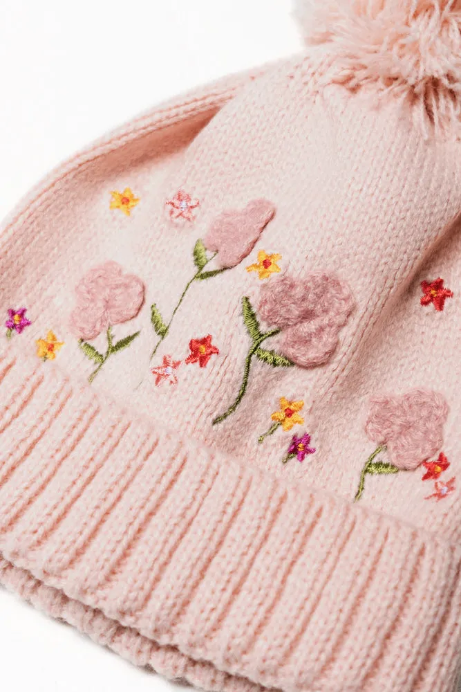 Floral Beanie Light Pink sold by Ackermas product image thumbnail 2