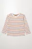 Stripe Long-Sleeve T-Shirt Natural sold by Ackermas