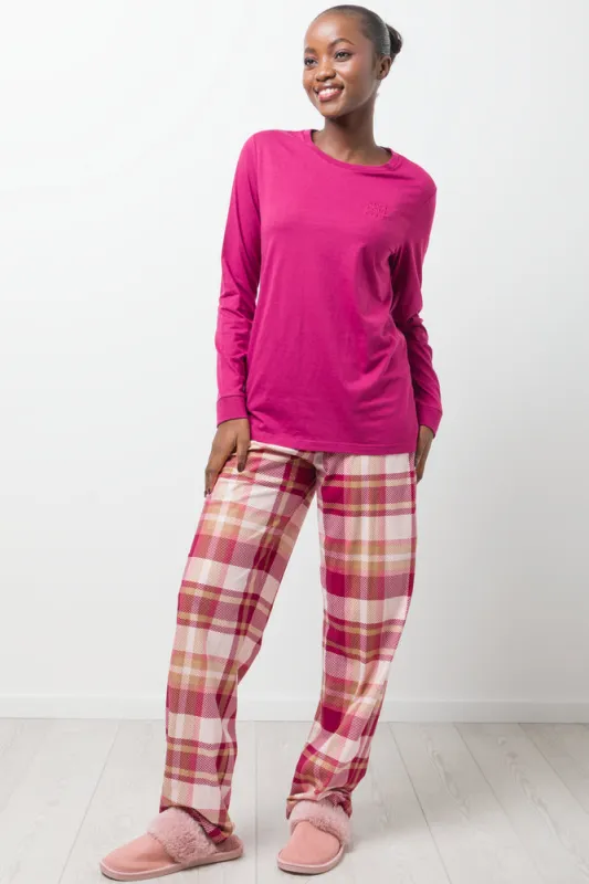 Check Pyjamas Burgundy sold by Ackermas