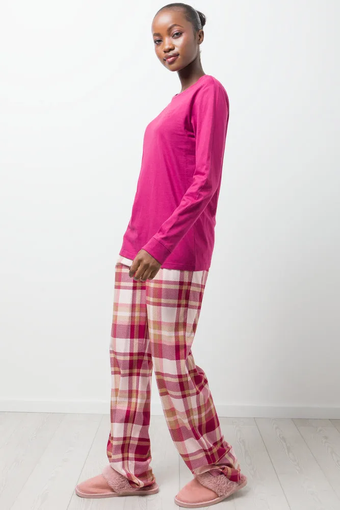 Check Pyjamas Burgundy sold by Ackermas product image thumbnail 2