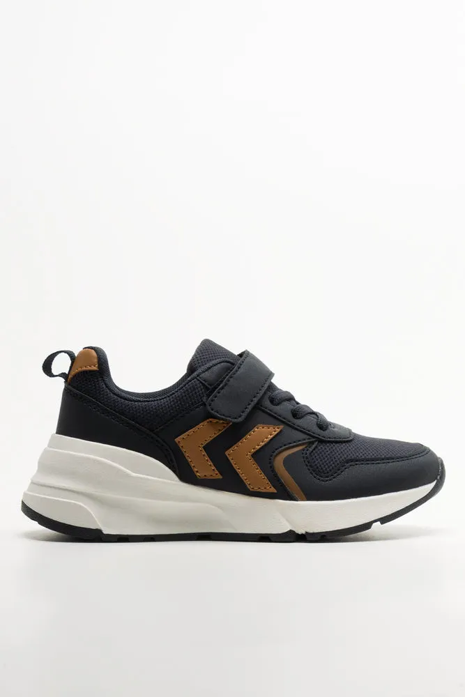 Retro Trainers Navy sold by Ackermas product image thumbnail 2