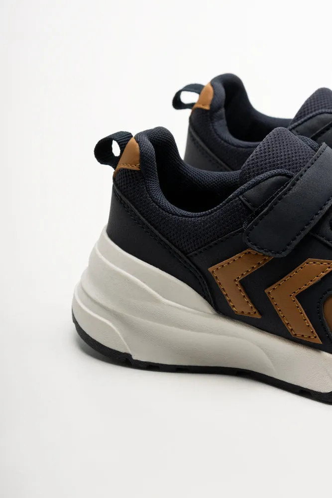 Retro Trainers Navy sold by Ackermas product image thumbnail 4