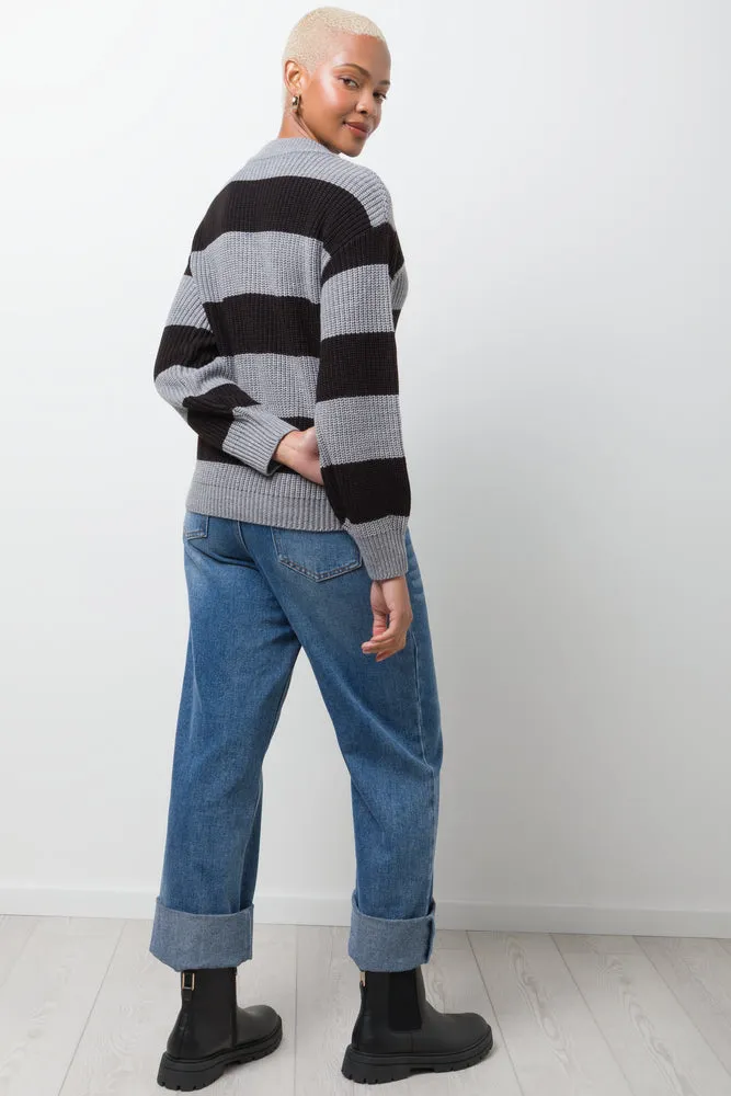 Stripe Jersey Grey sold by Ackermas product image thumbnail 3