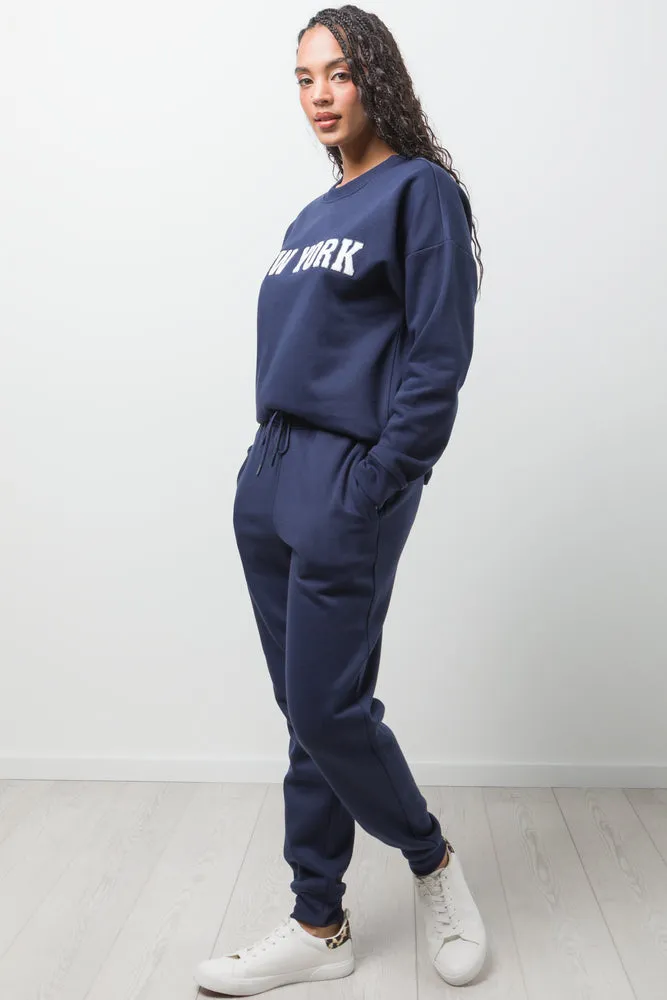 Fleece Joggers Blue sold by Ackermas product image thumbnail 3
