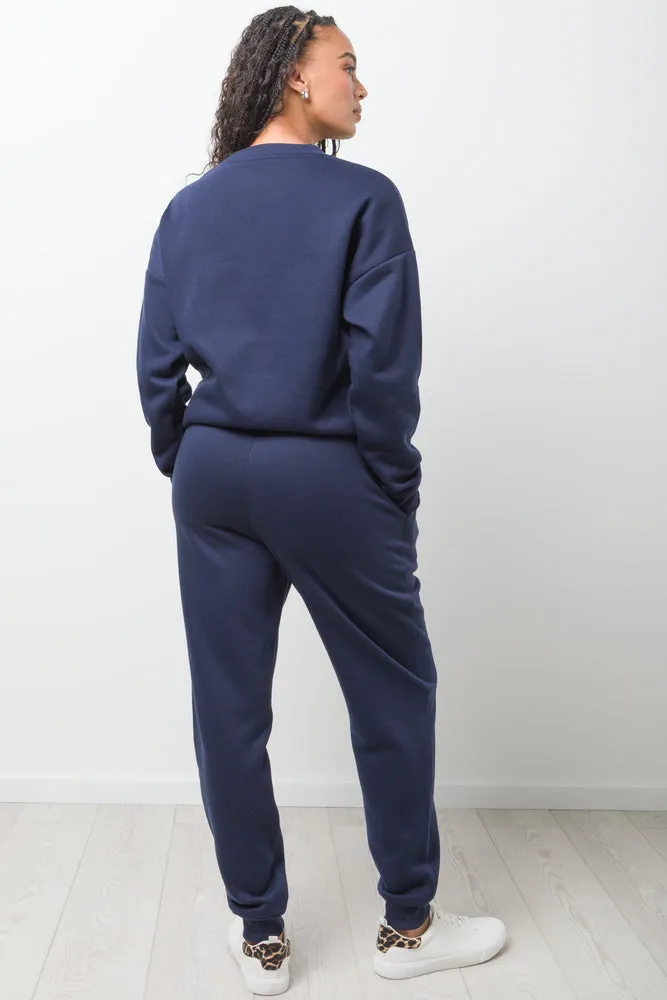Fleece Joggers Blue sold by Ackermas product image thumbnail 4