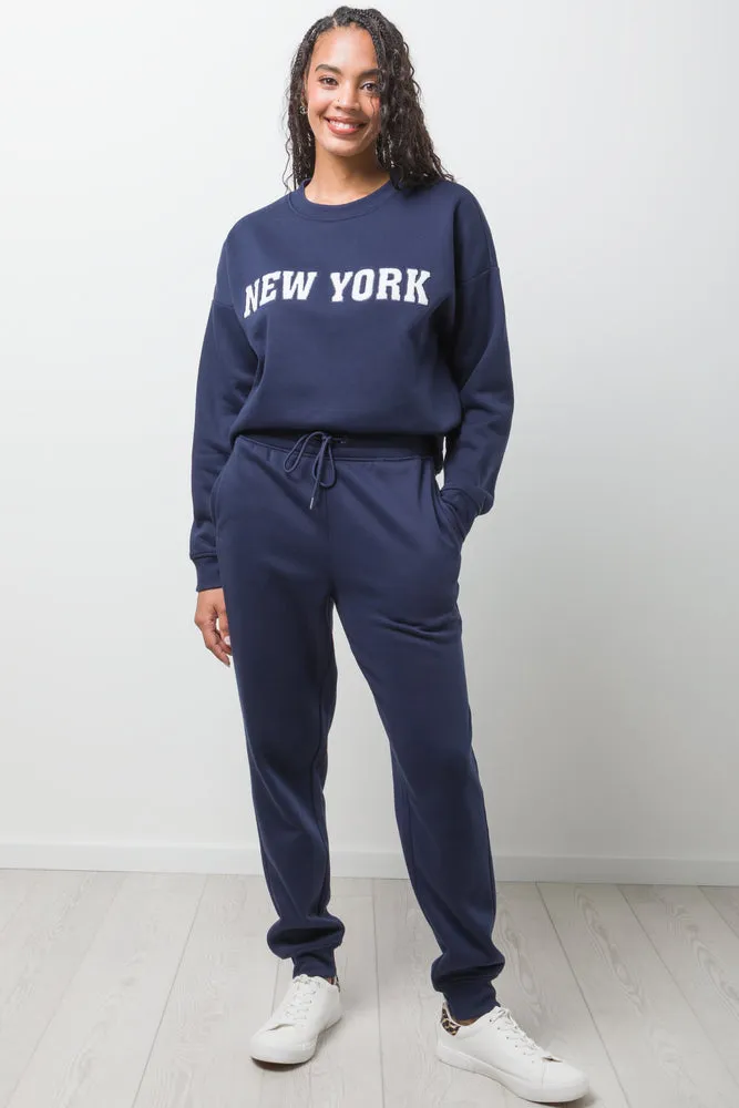 Fleece Joggers Blue sold by Ackermas