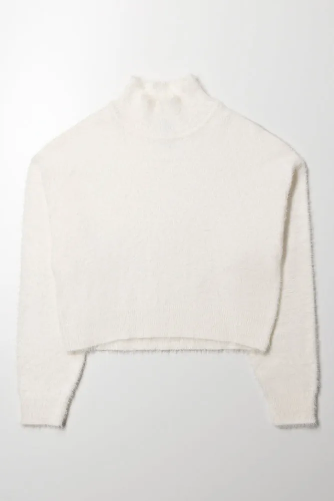 High Neck Jersey Cream sold by Ackermas