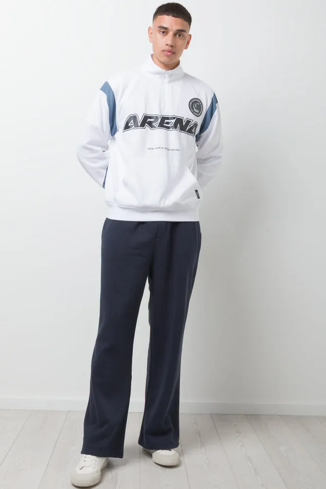 Straight Leg Trackpants Navy sold by Ackermas