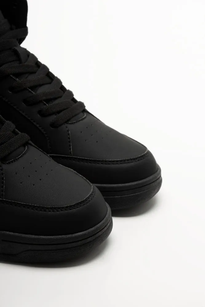Hightop Sneakers Black sold by Ackermas product image thumbnail 3