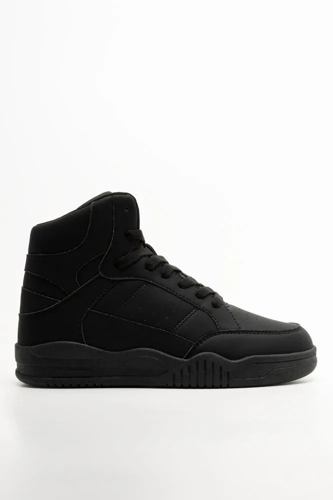 Hightop Sneakers Black sold by Ackermas product image thumbnail 2