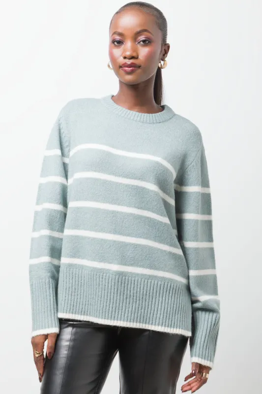 Stripe Jersey Light Green And White sold by Ackermas