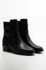 Double Buckle Boots Black sold by Ackermas