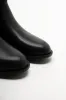 Double Buckle Boots Black sold by Ackermas