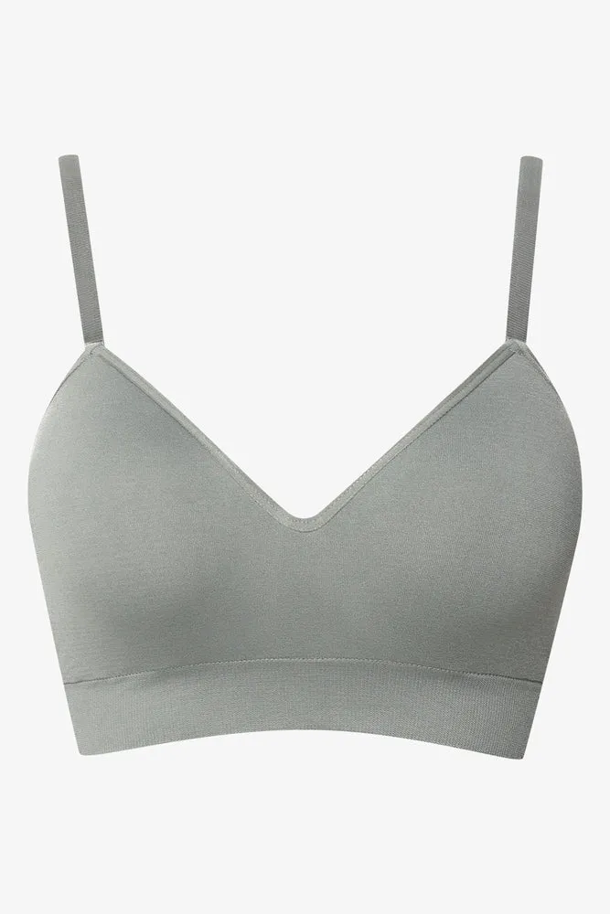Seamfree Bralette Green sold by Ackermas product image thumbnail 2