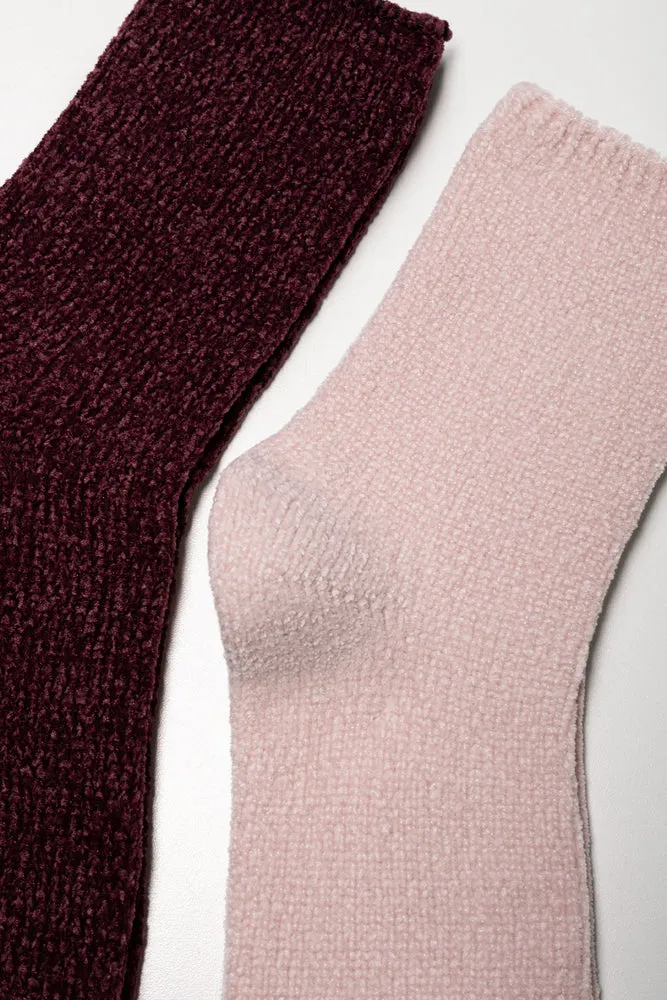 2 Pack Socks Burgundy And Pink sold by Ackermas product image thumbnail 2
