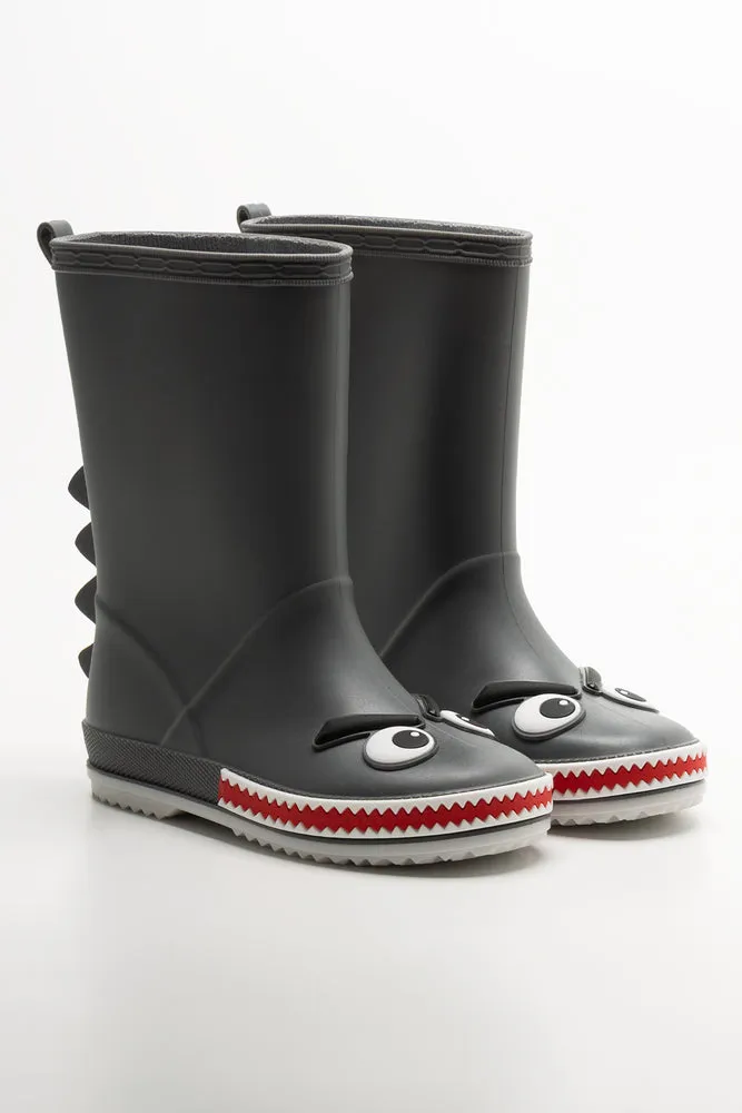 Rainboots Dark Grey sold by Ackermas
