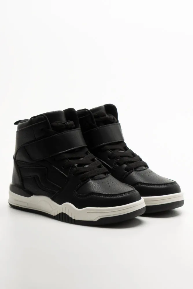 Hightop Sneakers Black sold by Ackermas