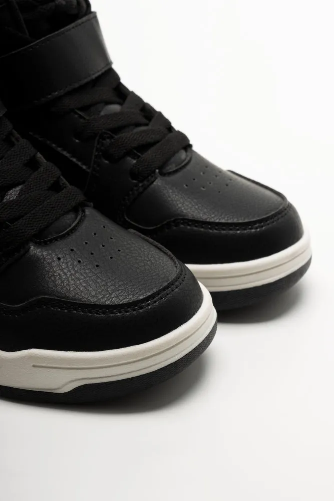 Hightop Sneakers Black sold by Ackermas product image thumbnail 3