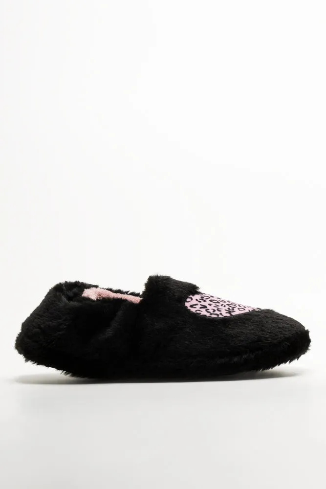 Animal Heart Slippers Black sold by Ackermas product image thumbnail 2