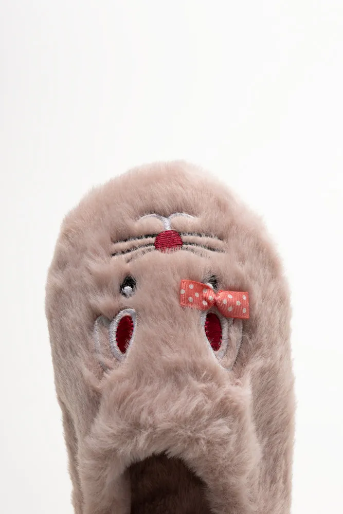 Bow Slippers Pink sold by Ackermas product image thumbnail 5