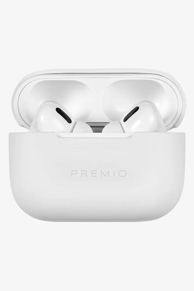Premio V6 Tws Stem Earphone White With Case sold by Ackermas